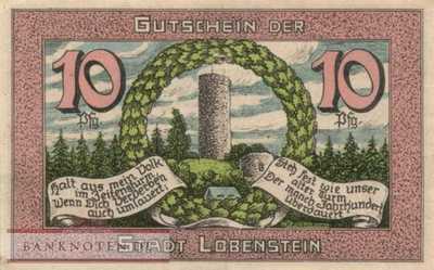 Lobenstein - 10  Pfennig (#SS0809_1a-1_UNC)