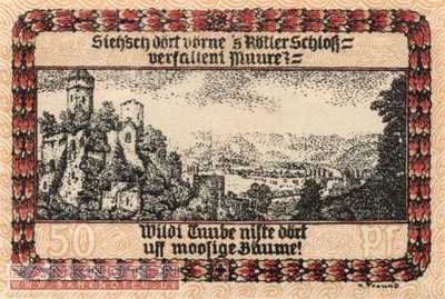 Lörrach - 50  Pfennig (#SS0813_1-6_UNC)