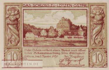 Lötzen - 10  Pfennig (#SS0814_1b-1_AU)