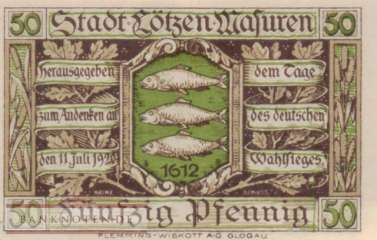 Lötzen - 50  Pfennig (#SS0814_1b-3_UNC)