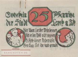 Lorch - 25  Pfennig (#SS0815_1-2_AU)