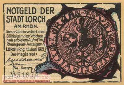 Lorch - 25  Pfennig (#SS0815_3a_UNC)