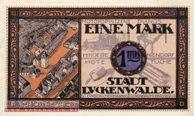 Luckenwalde - 100  Pfennig (#SS0817_1-3_UNC)