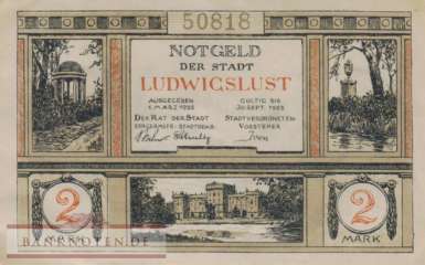 Ludwigslust - 2  Mark (#SS0818_2-5_AU)