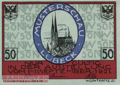 Lübeck - 50  Pfennig (#SS0827_1-1C_UNC)