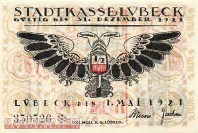 Lübeck - 50  Pfennig (#SS0831_2-4_UNC)