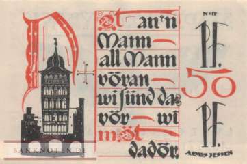 Lübeck - 50  Pfennig (#SS0831_3-4_UNC)