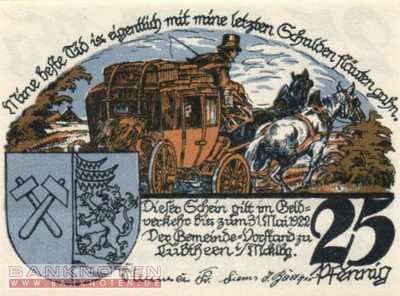 Lübtheen - 25  Pfennig (#SS0834_1-2_UNC)