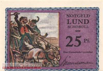 Lund-Schobüll - 25  Pfennig (#SS0844_1b-2_UNC)