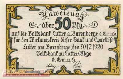 Lutter am Barenberge - 50  Pfennig (#SS0847_1-3_UNC)