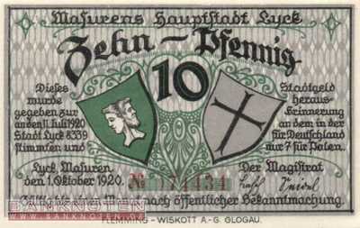 Lyck - 10  Pfennig (#SS0849_1a-2_UNC)