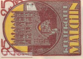 Malchin - 25  Pfennig (#SS0862_1a-2_UNC)