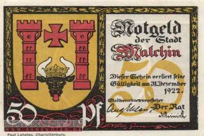 Malchin - 50  Pfennig (#SS0862_2-2_UNC)