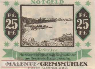 Malente-Gremsmühlen - 25  Pfennig (#SS0864_1-1_UNC)