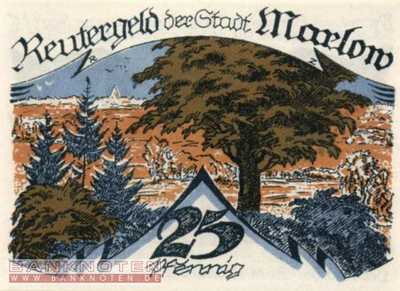 Marlow - 25  Pfennig (#SS0872_1-2_UNC)