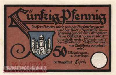 Meiningen - 50  Pfennig (#SS0877_1-2_UNC)