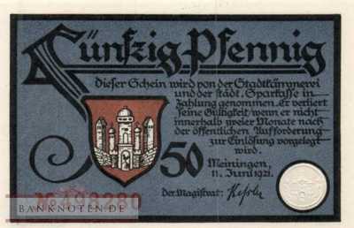 Meiningen - 50  Pfennig (#SS0877_1-4_UNC)