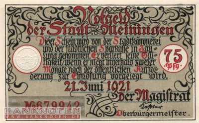Meiningen - 75  Pfennig (#SS0877_2-1_UNC)
