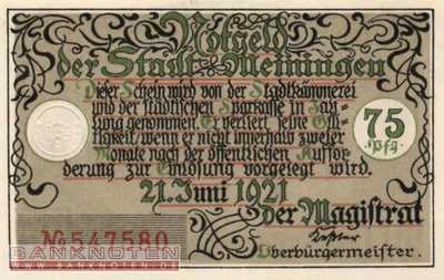 Meiningen - 75  Pfennig (#SS0877_2-3_UNC)