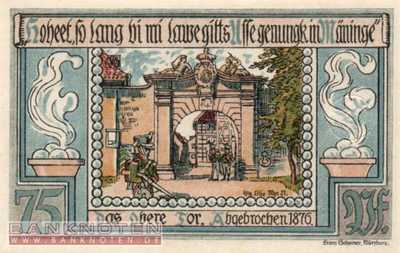 Meiningen - 75  Pfennig (#SS0877_2-4_UNC)