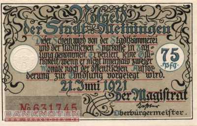 Meiningen - 75  Pfennig (#SS0877_2-4_UNC)