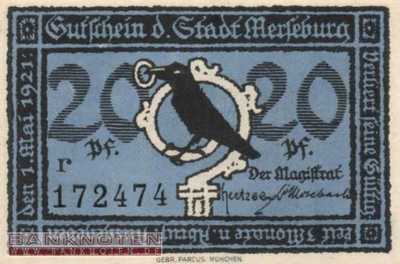 Merseburg - 20  Pfennig (#SS0884_1-3_UNC)