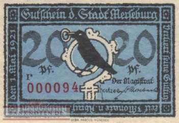 Merseburg - 20  Pfennig (#SS0884_2a-3_UNC)