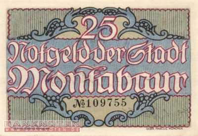 Montabaur - 25  Pfennig (#SS0898_1-2_UNC)