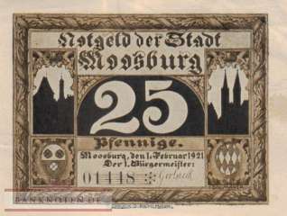 Moosburg - 25  Pfennig (#SS0899_1a-1_AU)