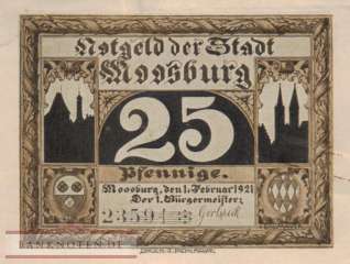 Moosburg - 25  Pfennig (#SS0899_1a-2_AU)