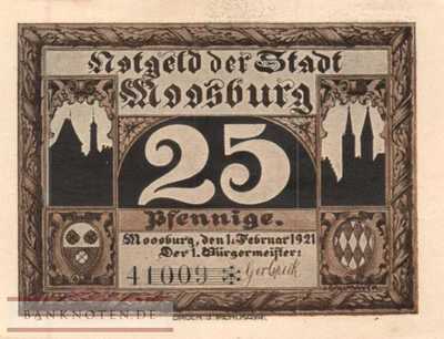Moosburg - 25  Pfennig (#SS0899_1a-3_UNC)