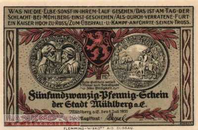 Mühlberg - 25  Pfennig (#SS0903_1a-2_UNC)