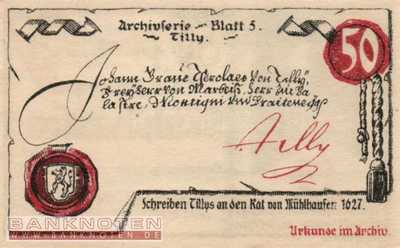 Mühlhausen - 50  Pfennig (#SS0905_1a-5_UNC)