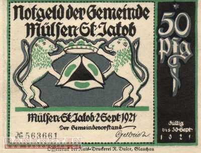 Mülsen-St. Jacob - 50  Pfennig (#SS0906_3-6_UNC)