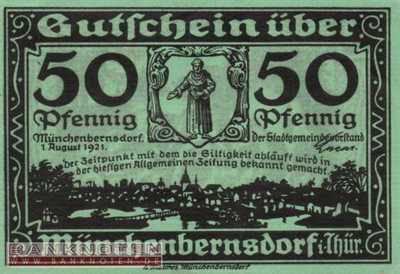 Münchenbernsdorf - 50  Pfennig (#SS0911_1-2_UNC)