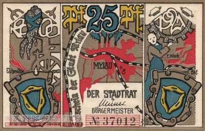 Müritz - 25  Pfennig (#SS0921_1-3_UNC)