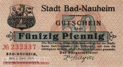 Nauheim, Bad - 50  Pfennig (#SS0925_1a-1_UNC)