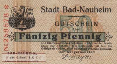 Nauheim, Bad - 50  Pfennig (#SS0925_1b-3_UNC)