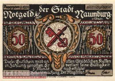 Naumburg - 50  Pfennig (#SS0928_2a-3_UNC)