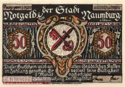 Naumburg - 50  Pfennig (#SS0928_3a-3_UNC)