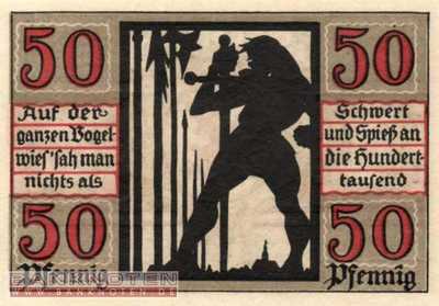 Naumburg - 50  Pfennig (#SS0928_4a-B_UNC)