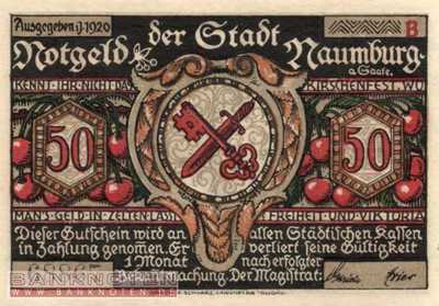 Naumburg - 50  Pfennig (#SS0928_4a-B_UNC)
