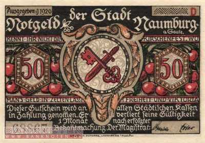 Naumburg - 50  Pfennig (#SS0928_4a-D_UNC)