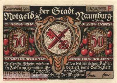 Naumburg - 50  Pfennig (#SS0928_4a-F_UNC)