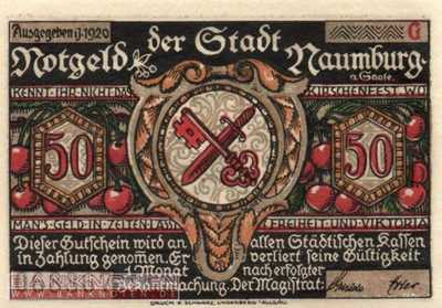Naumburg - 50  Pfennig (#SS0928_4a-G_UNC)