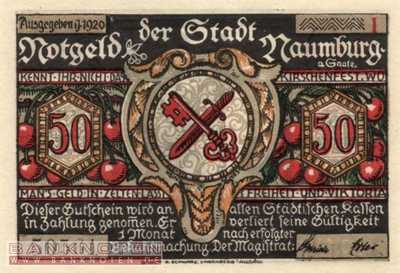 Naumburg - 50  Pfennig (#SS0928_4a-I_UNC)