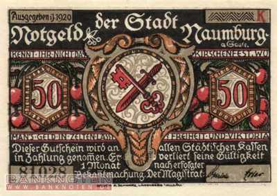 Naumburg - 50  Pfennig (#SS0928_4a-K_UNC)