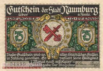 Naumburg - 75  Pfennig (#SS0928_7-2-1_UNC)