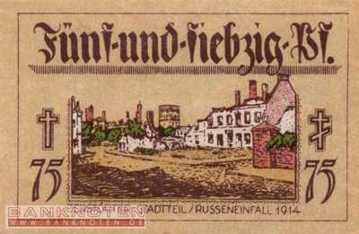 Neidenburg - 75  Pfennig (#SS0932_3-3_UNC)