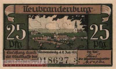 Neubrandenburg - 25  Pfennig (#SS0935_2a-1-2_UNC)